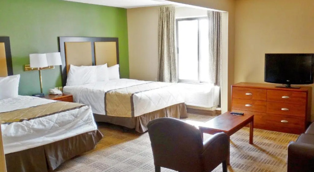 Четырёхместная студия Deluxe Extended Stay America Suites - Dayton - Fairborn