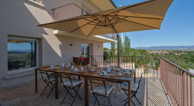 Villa Spaccasole su Cortona