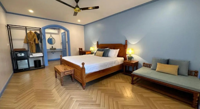 Sadakham hotel, Varaa Hotelli Hotellit Luang Prabang uima-altaalla, Uima-allas