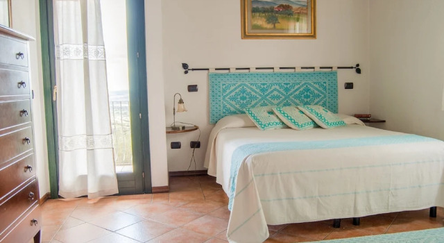 Двухместный номер Standard с балконом и с видом на море Villa Aurora