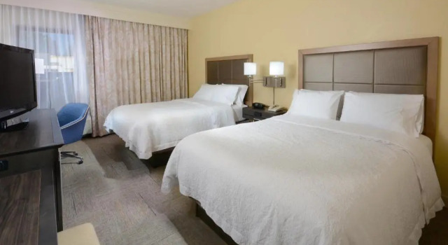Четырёхместный номер Deluxe Hampton Inn High Point