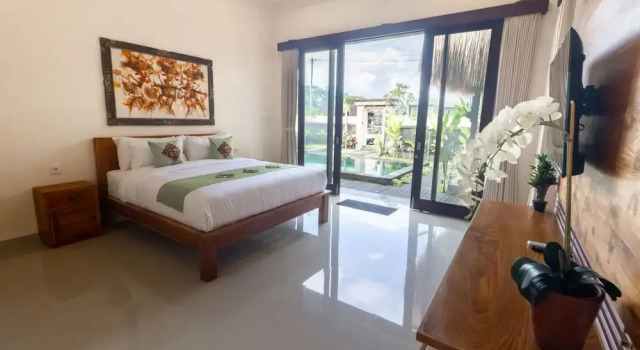 Siddhi Villa Ubud, Rezervovat Vila Chaty v Bali, Chalupa