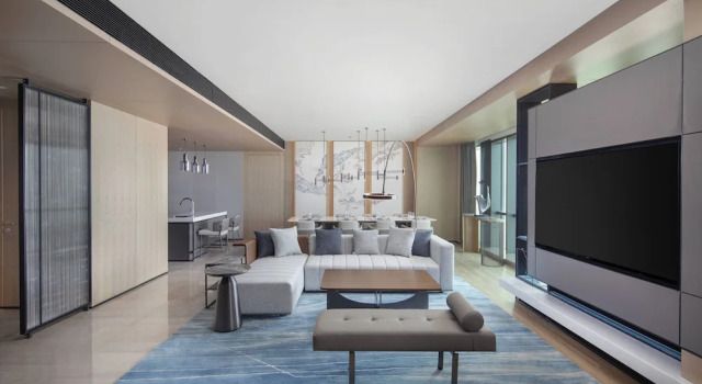 Двухместный люкс Executive с видом на город Courtyard By Marriott Beijing Changping