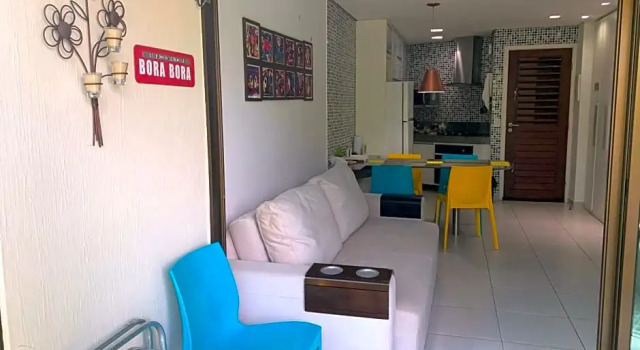 Flats à beira-mar no Carneiros Beach Resort