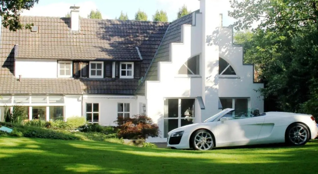 Апартаменты Luxus Ferienhaus Villa EMG Emsdetten nah Münster, Osnabrück, Rheine für Familien Gruppen bis 17 Personen, Pool, Whirlpool, Garten, Kamin, 6SZ