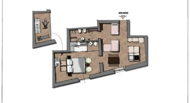 Апартаменты Oltrarno 1881 Apartments