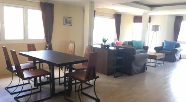 Люкс Executive с 2 комнатами с видом на море Arcadia Maephim Serviced Apartments