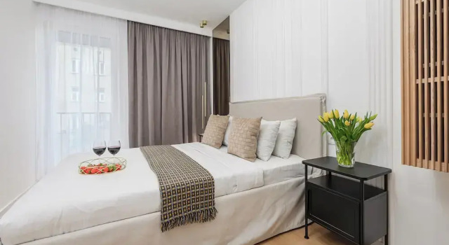 Lumina luxury 4-rooms apart with parking, Забронировать Отель Лодзь Лодзинское воеводство, рядом с Улица Петрковская