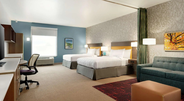 Четырёхместная студия Home2 Suites By Hilton Martinsburg, Wv