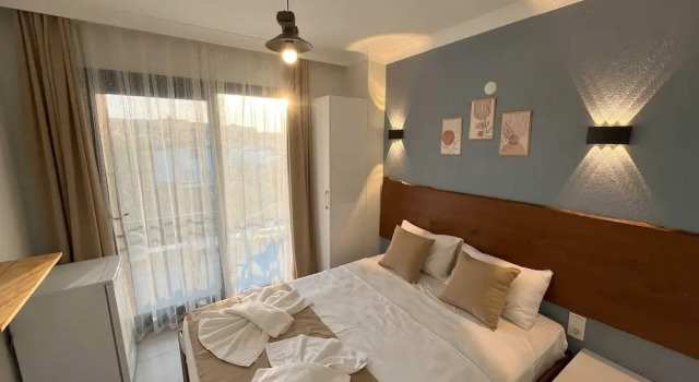 Двухместный номер Deluxe с балконом и с видом на море Kent Otel Ayvalık