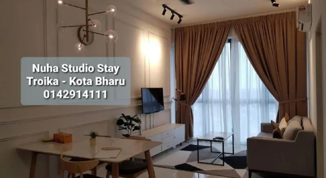 Nuha Studio Stay at Troika, Забронировать Отель Кота-Бару Келантан, рядом с Торговый центр Kota Bharu