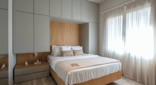 Семейный люкс c 1 комнатой с балконом и с видом на город My Greek Vacations City Apartments