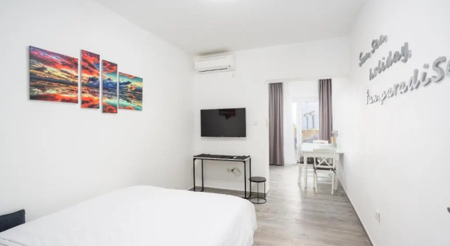 Апартаменты с 2 комнатами с балконом и с видом на море Villa Palma Krk