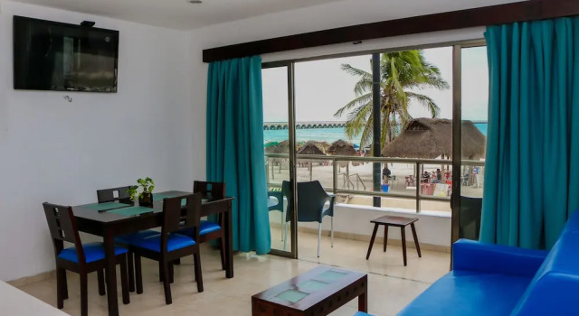 Suite 1 camera da letto con balcone Playa Linda Hotel