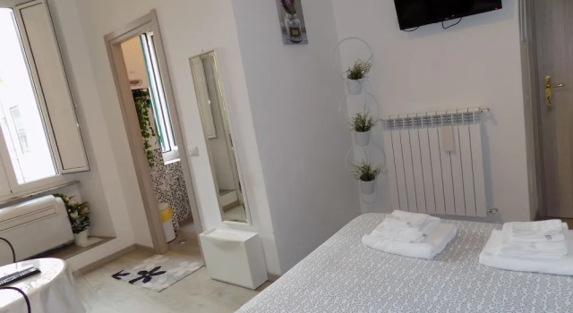 Habitación doble Estándar con vista al jardín B&B Alex e Cris
