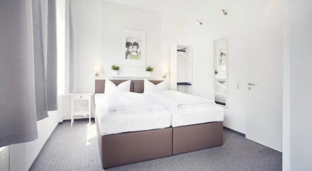Двухместный номер Economy Hotel Löwenguth - Das freundliche gemütliche Budget Hotel