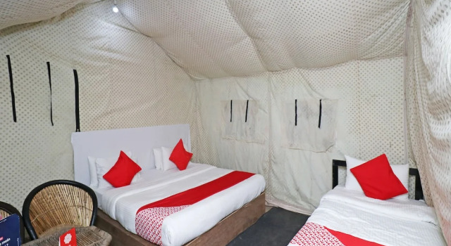 OYO 26673 The Royal Rishikesh - Campsite, Prenota Campeggio Campeggi e glamping a Uttarakhand, Campeggio
