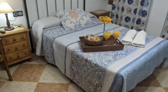 Standard Doppel Zimmer mit Balkon Hostal Moraima