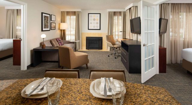 Четырёхместный люкс с 2 комнатами Sonesta ES Suites Nashville Brentwood