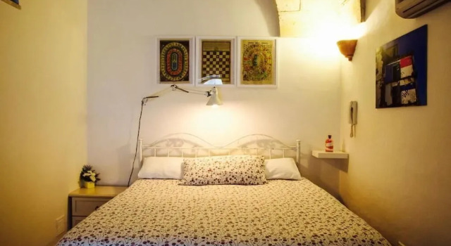Classic Kahden hengen kellari huone puutarhanäkymä B&B Antiche Volte