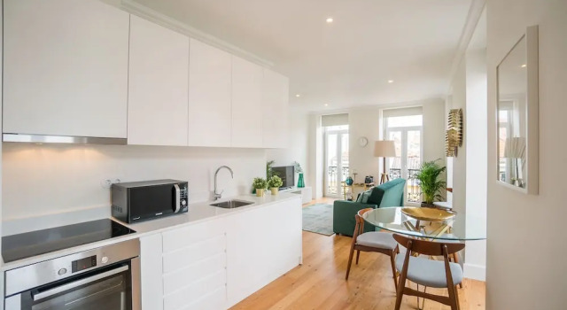 Апартаменты Principe Real Lightful Apartment