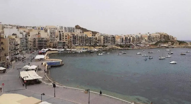 Апартаменты Beautiful, sea view 2 bedrooms apartment, Marsalforn, Gozo