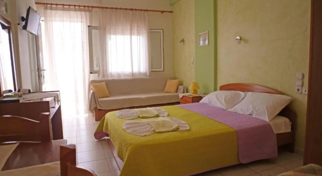 Апартаменты с балконом и с красивым видом из окна Despoina Apartments