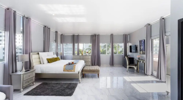 Номер Executive Пентхаус c 1 комнатой с видом на город Secret Garden Miami Beach