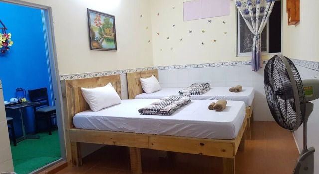 Номер Deluxe Ba Dat Homestay Q6