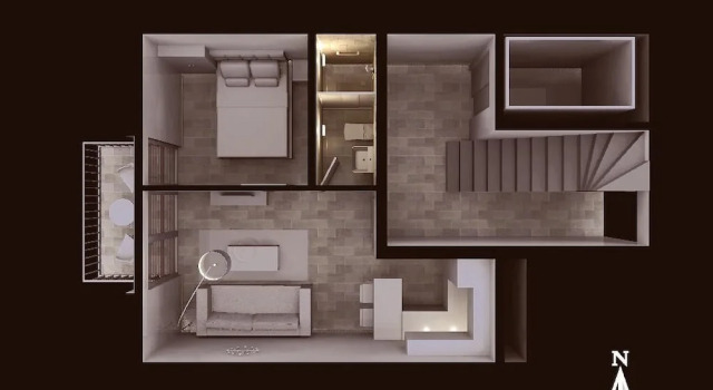 Апартаменты Superior c 1 комнатой с балконом Bluestone Boarding Apartments
