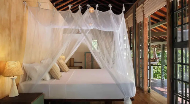 Двухместный номер Deluxe с балконом и с видом на сад Sama Retreats - Kosgoda