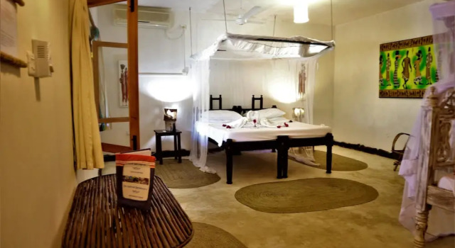 Двухместный номер Standard c 1 комнатой с балконом и с видом на бассейн Mvuvi Lodge Watamu