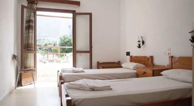 Двухместный номер Standard с балконом и с красивым видом из окна Hotel Velissarios