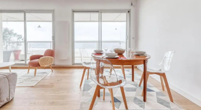 Апартаменты Magnificent apt sea view PORNICHET