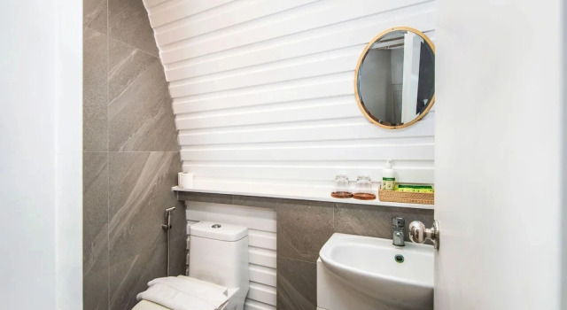 3 soveværelser i standard- på øverste etage værelse Nawa Wellness