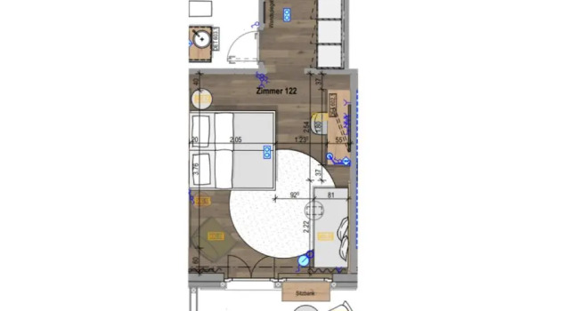 Двухместный номер Standard Hotel Fiescherblick