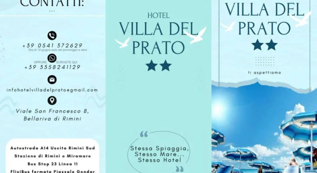 Кровать в общем номере Hotel VILLA DEL PRATO