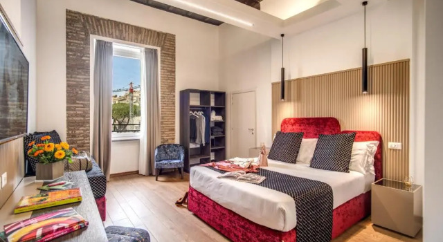 Superior- tredobbelt værelse med udsigt B&B Little Queen