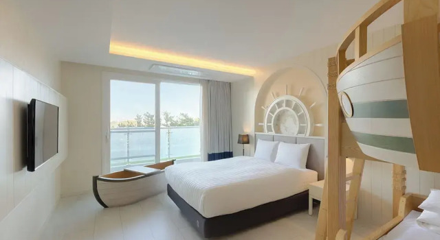 Habitación cuádruple Estándar Sol Beach Samcheok