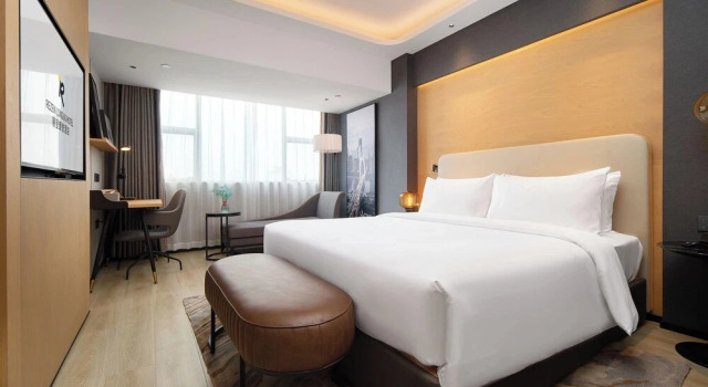 Номер Luxury Rezen Langham Honor International Hotel Canton Fair Complex Kecun Metro Station Branch