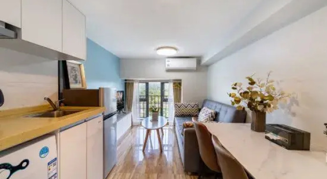Люкс Comfort Jilaideng·International Apartment (Florence Town | Sanshan Xincheng South Subway Station Branch)