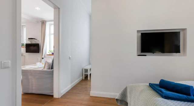 Apartamenty Black&White - Apartament Royal, Rezervasyon Daire Sopot otoparklı oteller, Otopark