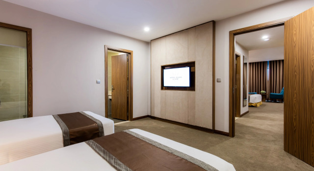 Семейный номер Deluxe Muong Thanh Vien Trieu apartment