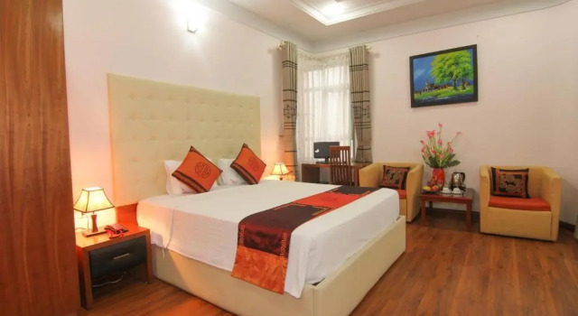 Кровать в общем номере Urban Alley Hotel
