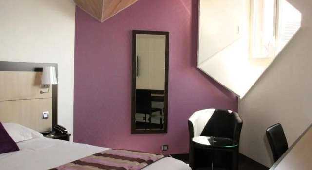 Двухместный номер Standard Brit Hotel Belfort Centre-Le Boreal