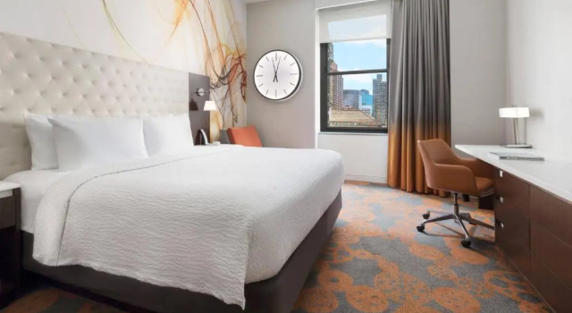 Студия Residence Inn by Marriott New York Downtown Manhattan/World Trade Center Area