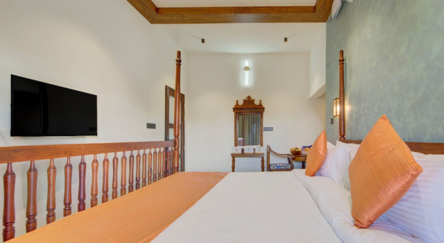 ELIVAAS Breeze & Grains 3BHK with Patio, Book Villa Villaer i Muhamma, Villa