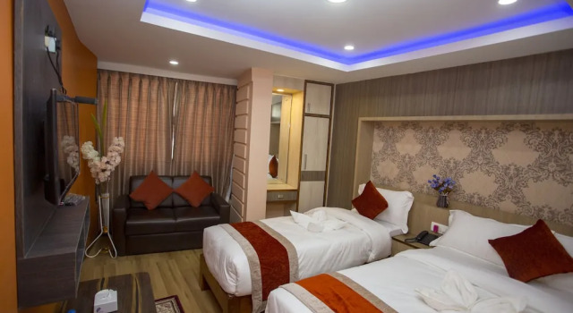 Двухместный номер Deluxe c 1 комнатой Hotel Marinha
