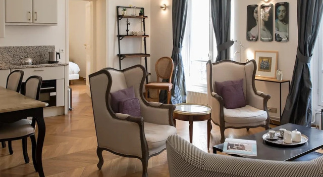 Апартаменты Monceau Chic I Charming 1 Bed Apt in the 8th