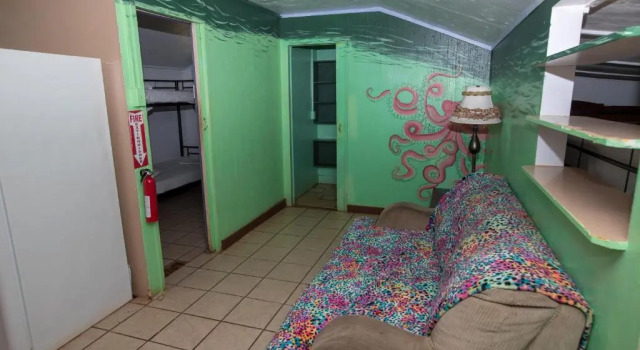 Кровать в общем номере Backpackers Vacation Inn and Plantation Village